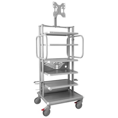 Стойка эндоскопическая Эндомедиум EndoShelf 6 полок