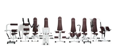 Комплекс тренажеров для проработки мышц Gymna W-Move