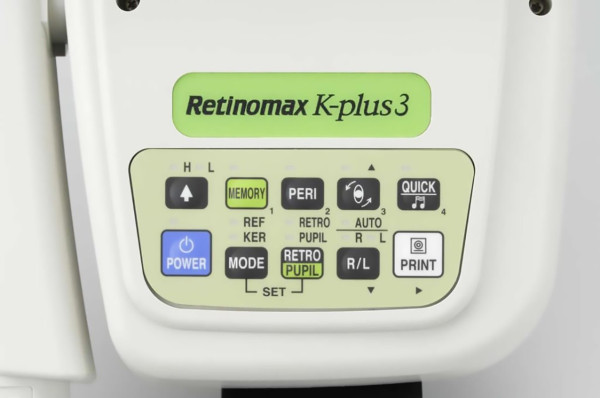 Автоматический рефрактометр Righton Портативный Retinomax K-plus 3