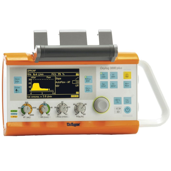 Портативный аппарат ИВЛ Drager Oxylog 3000 Plus