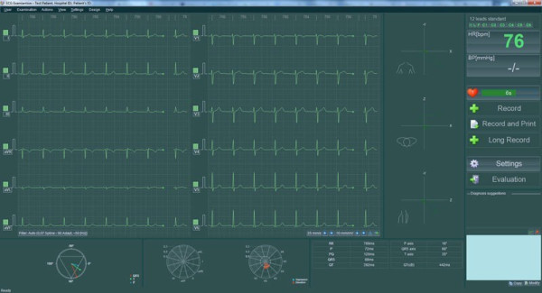 Электрокардиограф (ЭКГ) BTL FLEXI 12 с возможностью подключения к системе BTL CardioPoint ECG C600
