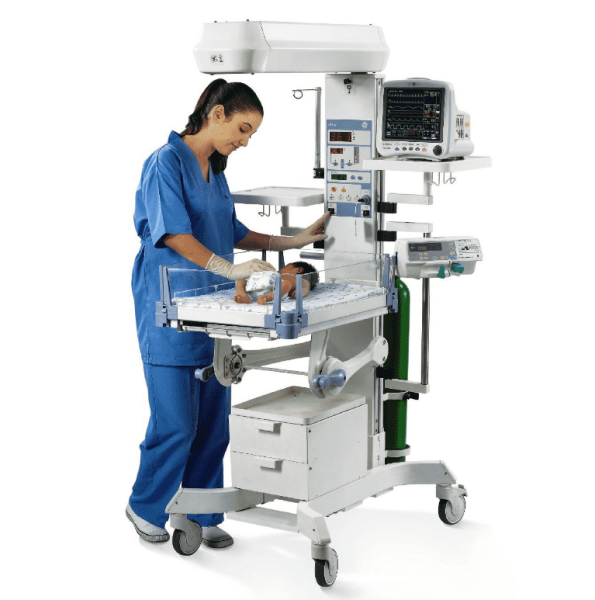 Открытая реанимационная система Ge Lullaby Warmer с респираторным блоком resus plus
