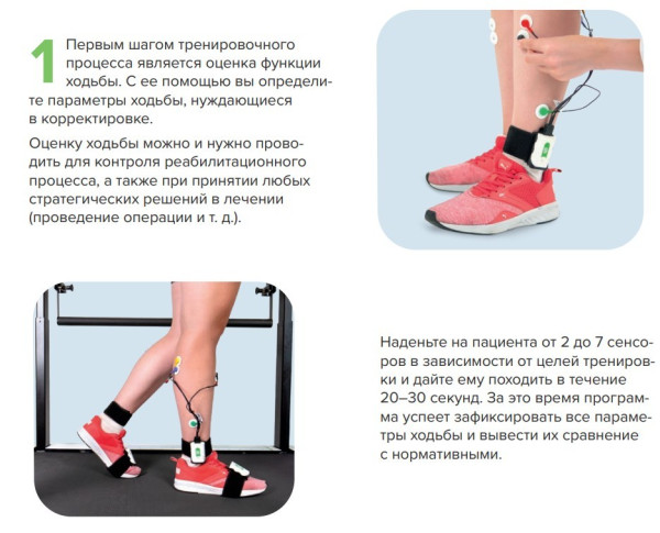 Система для оценки и восстановления функции ходьбы Нейрософт Стэдис-Степ