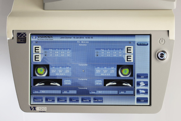 Автоматический рефрактометр Visionix VX120+