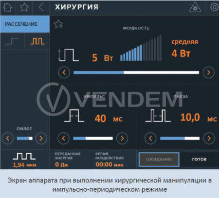 Лазер медицинский FIBERLASE VT