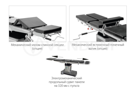 Стол операционный универсальный Медин ОУК-03 (ОК Тета)